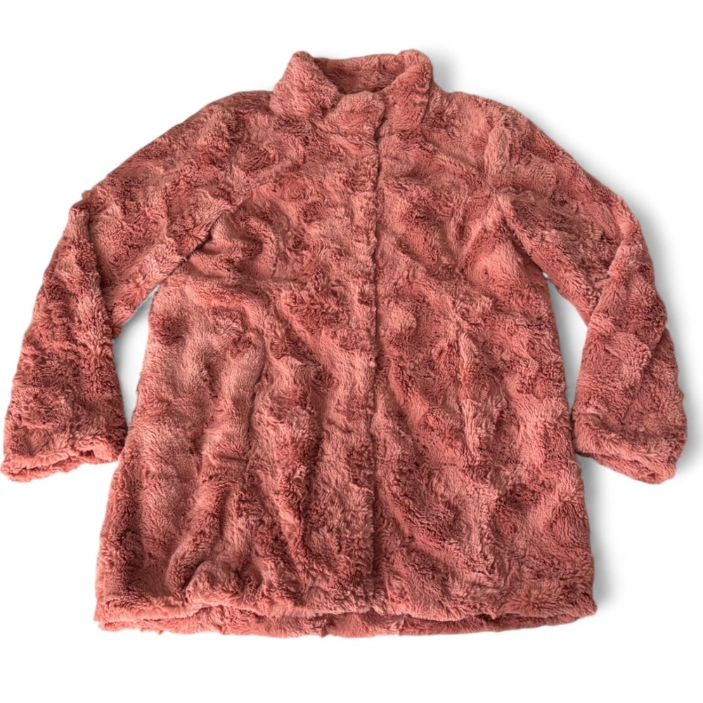 Vero Moda Pink Faux Fur Jacket